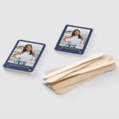 Éventail Votre Monogramme photo Nom Classe de graduation de (Non-assemblé)