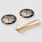 Éventail Votre photo ici (Non-assemblé)