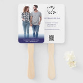 Éventail Votre propre église photo (Devant et derrière)