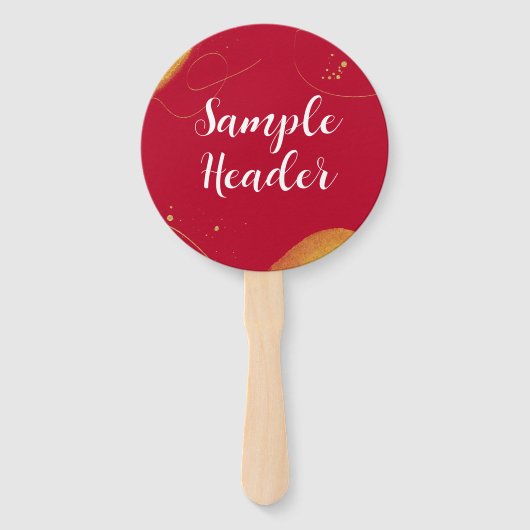 Éventail Votre texte | Promotionnels Ventilateur À Main Mod (Dos)