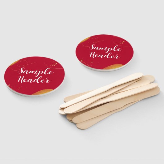 Éventail Votre texte | Promotionnels Ventilateur À Main Mod (Non-assemblé)