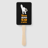 Éventail Vous êtes si mignon Coque-coque iphone de chat fru (Dos)