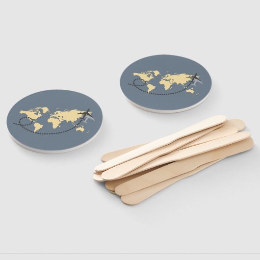 Éventail Voyons l'illustration du monde (Non-assemblé)