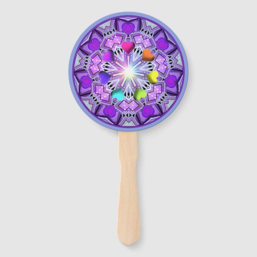 Éventail W2 pourpre (Dos)