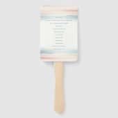 Éventail Wailea Wedding Program (Dos)