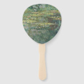 Éventail Water Lily Pond Claude Monet (Devant)