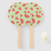 Éventail Watermelon Green Multi (Devant et derrière)