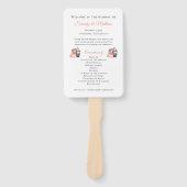 Éventail Whimsical Gnome Woodland Forest Wedding Programme (Devant)