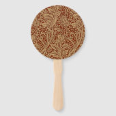 Éventail William Morris Arcadia Floral Garden Flower Classi (Dos)