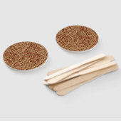 Éventail William Morris Arcadia Floral Garden Flower Classi (Non-assemblé)