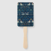 Éventail William Morris Blue Birds Tapestry Classic (Dos)