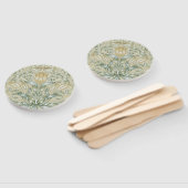 Éventail William Morris Lily et de la grenade classique (Non-assemblé)