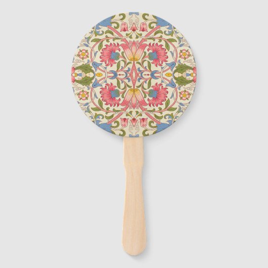 Éventail William Morris Lodden Spring Wallpaper Art (Devant)