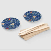 Éventail William Morris Medway Floral bleu (Non-assemblé)