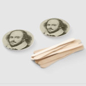 Éventail William Shakespeare le fan du Bard (Non-assemblé)