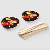 Éventail Zhulong Fire Dragon (Non-assemblé)