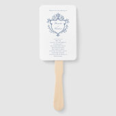 Éventails de commande de cérémonie de mariage à cr (Devant)