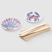 Éventails de fête de la vie marine côtière (Non-assemblé)