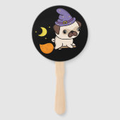 Éventails de main de sorcière Puggy (Dos)