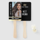Éventails de supporters de concours | Set d'éventa (Devant et derrière)