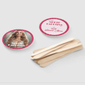 Éventails de supporters Rose Berry Sparkle - Lot d (Non-assemblé)