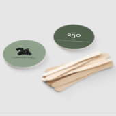 Éventails en papier (10) — 1er régiment de Rhode I (Non-assemblé)