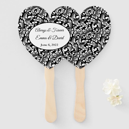 Éventails palettes (Devant et derrière)