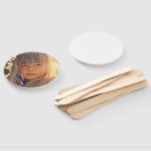 Éventails personnalisés avec photo (Non-assemblé)
