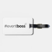 #eventbaas bagagelabel (Achterkant horizontaal)