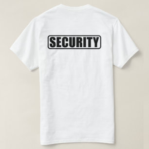 Eventbeveiligingsploeg - Voor en Achter T-shirt