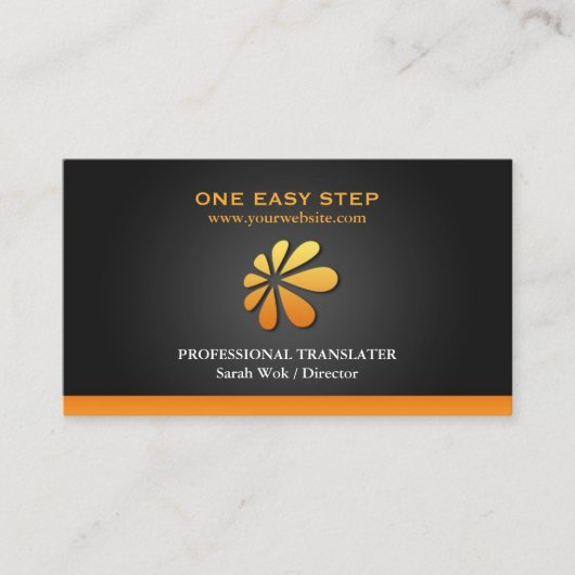 Eventuele Logo-Visitekaartjes Visitekaartje (Voorkant)