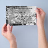 Eventuele Schilderachtig brochure voor gebeurtenis (Hand)