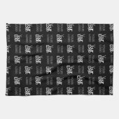 Eventuele twee logo's of Afbeeldingen herhalingspa Theedoek (Horizontaal)