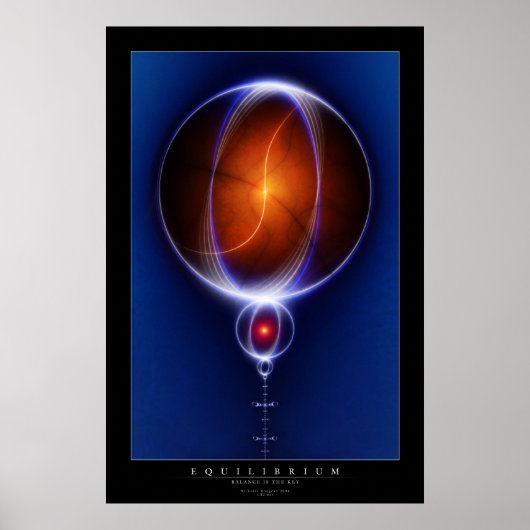 Evenwicht Poster (Voorkant)