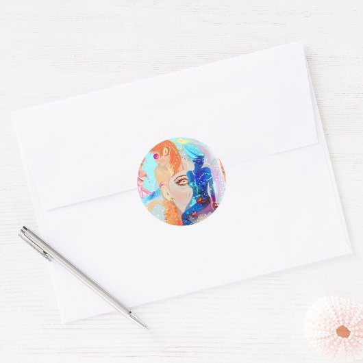Evenwicht, stickers