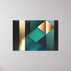 Evenwicht van Vormen Canvas Afdruk
