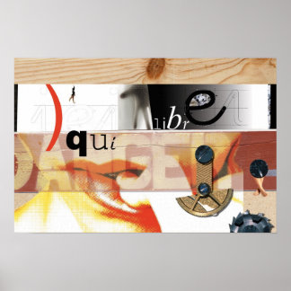 Evenwichtig: Gevaar! Poster