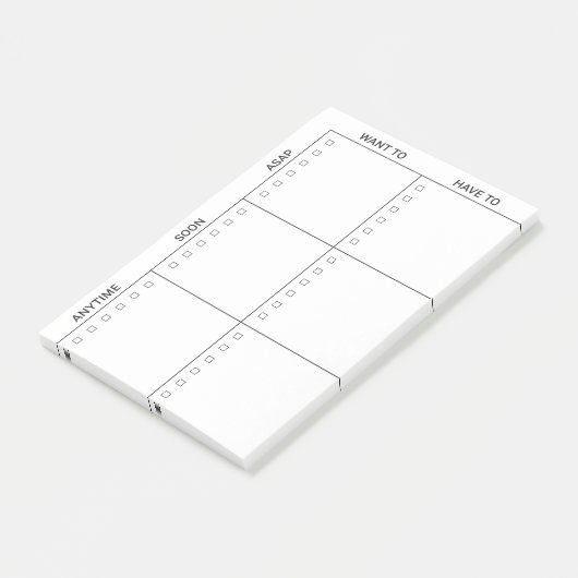 Evenwichtig om na-its te doen post-it® notes (Schuin)