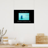 Evenwichtige gezondheid via Poster voor chiropract (Keuken)