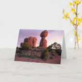 Evenwichtige Rots Kaart (Gele Bloem)