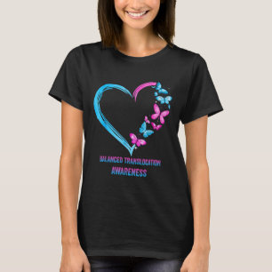 Evenwichtige translocatie hartbewustzijnsgeschenke t-shirt