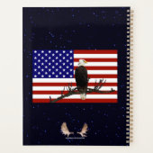 Ever Vigilant Bald Eagle Planner (Achterkant)