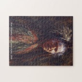 Ever Watchful, inheemse Amerikaanse krijger puzzel (Horizontaal)