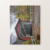 Everatt Road Covered Bridge Legpuzzel (Verticaal)