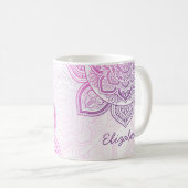 Everbloom Mandala 11 oz. Personalized Mug (Devant droit)