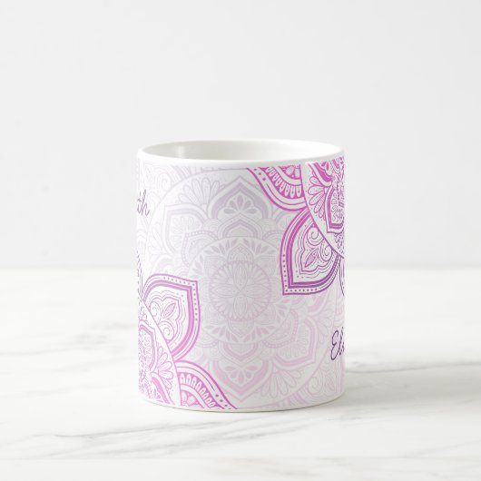 Everbloom Mandala 11 oz. Personalized Mug (Centre)