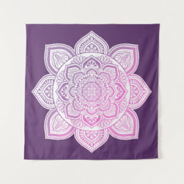 Everbloom Mandala Fine Art Tapestry Wandkleed