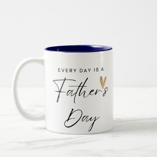 Everday est une Fête des pères Mug (Gauche)