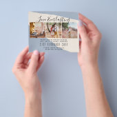 Everduurzame Love PHOTO COLLAGE Wedding Event Inve Flyer (Hand)
