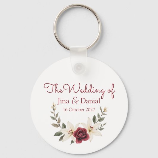 Everduurzame Love Sleutelhanger (Voorkant)